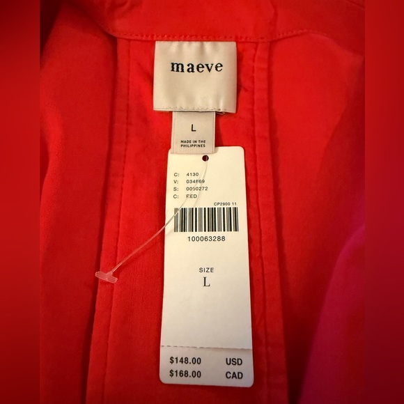 Anthropologie The Amelia Collared Mini Dress by Maeve - Picture 12 of 12